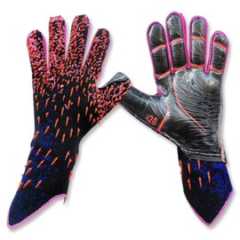 Olyspm Children’s Goalkeeper Gloves, Men's Goalkeeper Gloves, Offers Excellent Protection with Abrasion-Resistant, Non-Slip and Wrist Protection Properties, Size 6/7/8/9/10