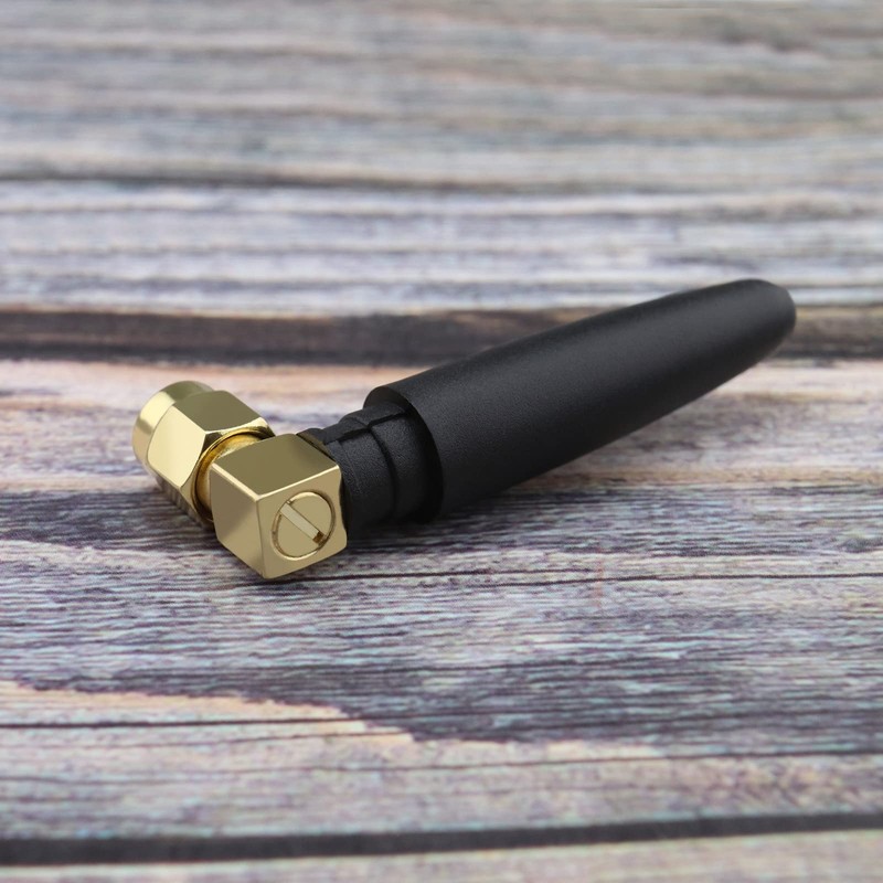 VGOL 4Pcs 2.4Ghz WiFi Bluetooth Antenna RP SMA Male Dual-Band