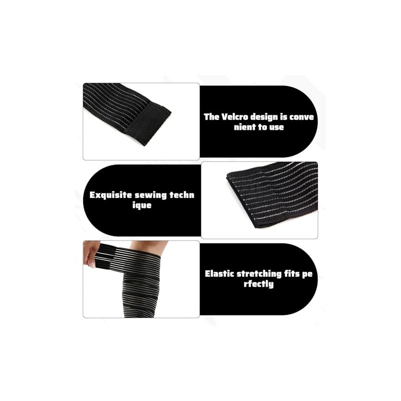 Calf Compression Bandage Sleeve Men,2 Pcs Highly Elastic Calf Support,