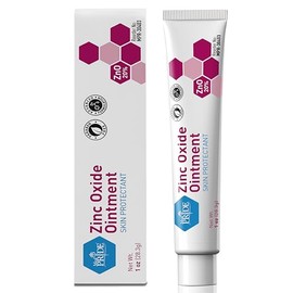 MED PRIDE 20% Zinc Oxide Ointment, Diaper Rash Skin Protectant, 1 oz Tube