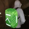 CampTeck U7283 High Visibility Elasticated Rucksack Rain Cover Waterproof Neon