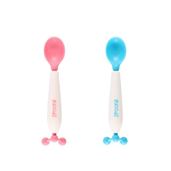 Baby Spoon from 6 Months for Learning with Heat Sensor