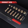 HuuppHip Thread Chaser Repair Set 15Pcs, Universal Metric Thread Restorer