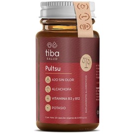 Suplemento Para Rutina Cardiovascular Potasio y Ajo PULTSU TIBA SALUD