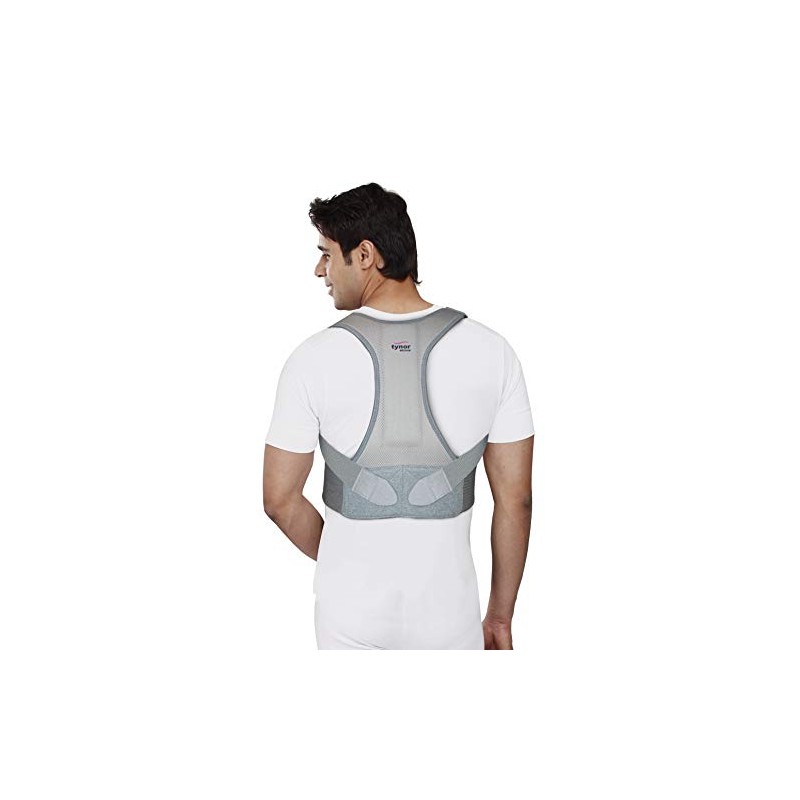 Tynor Posture Corrector, Grey, XL, 1 Unit