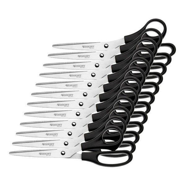 Westcott E-31181 00 Office Scissors 21 cm Stainless Steel Blades
