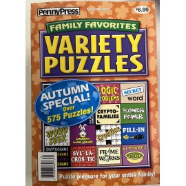Penny Press Family Favorites Variety Puzzles Autumn 2023