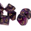 Yourandoll 10 Pieces Polyhedral Dice D10 Dice Dice Game Cube
