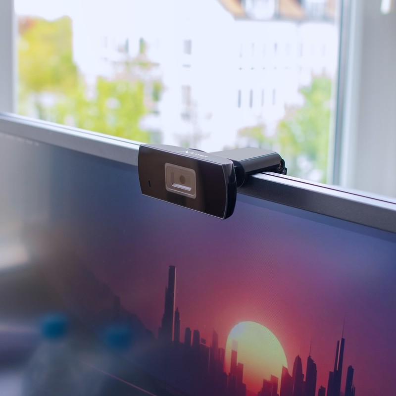 Xlayer Webcam 1080p I Full HD Webcam with Microphone I