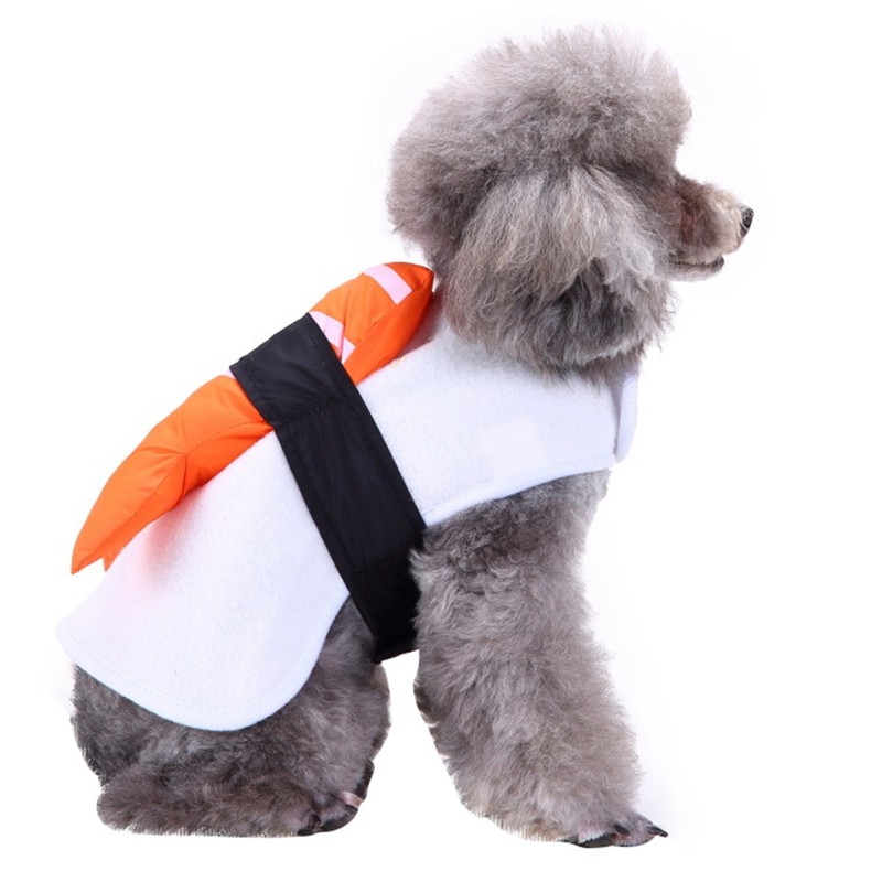 Funny Pet Dog Puppy Sushi Chef Clothes Kimono Cosplay Clothes