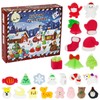 Advent Calendar 2024 Christmas Countdown 24 Days Mochi Squishy Toys