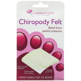 Carnation Chiropody Felt x 1 Sheet Easily Cut to Shape