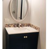 Blujellyfish Glazed Blue Mosaic Ceramic Pebble Porcelain Tile Swimming Pool