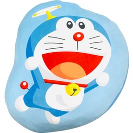 MORiPiLO Hugging Pillow Doraemon Takecopter (Mochi Mochi Die-Cut Cushion) Skin-friendly Soft and Bouncy Touch Goods Plush Toy Nap Pillow 11.8 x 13.8 x 3.1 inches (30 x 35 x 8 cm) Blue Character Pillow