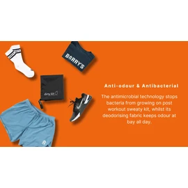 Dirtykit Antibacterial Bag - Reduces Spread of Odours + Kills 99% of Bacteria - Perfect for Gym Bag/Trainers/Shoes - With Secure Zip Closure - As Seen in GQ and Vogue