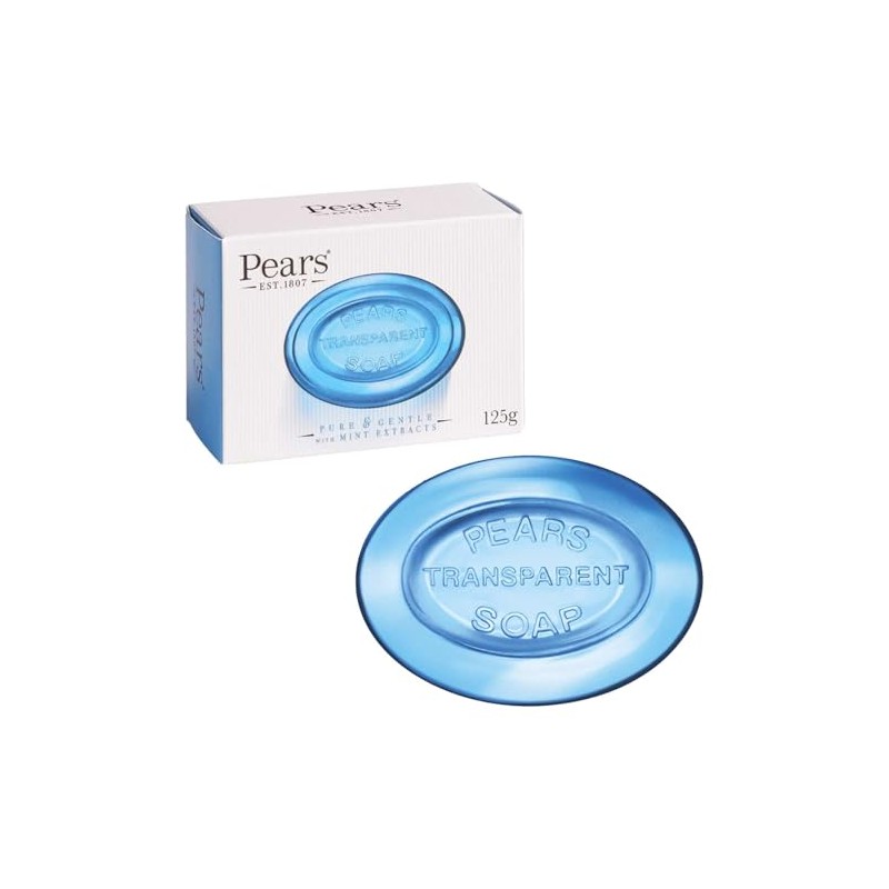 Pears Mint Transparent Soap Bar, 125 g
