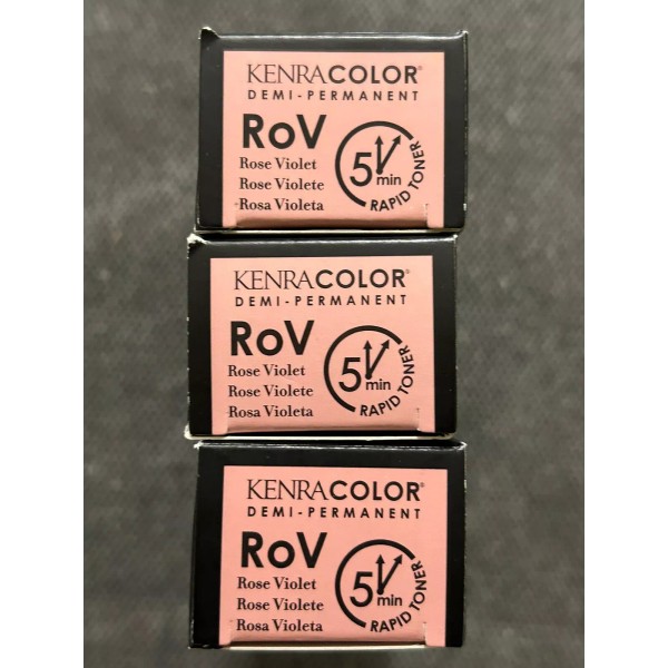 Kenra 3 Kenra Color Demi-Permanent 5min Rapid Toner RoV Rose-Violet