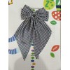 Checkered Plaid Hair Bow Clip Checkered Hair Barrettes Clips Buffalo