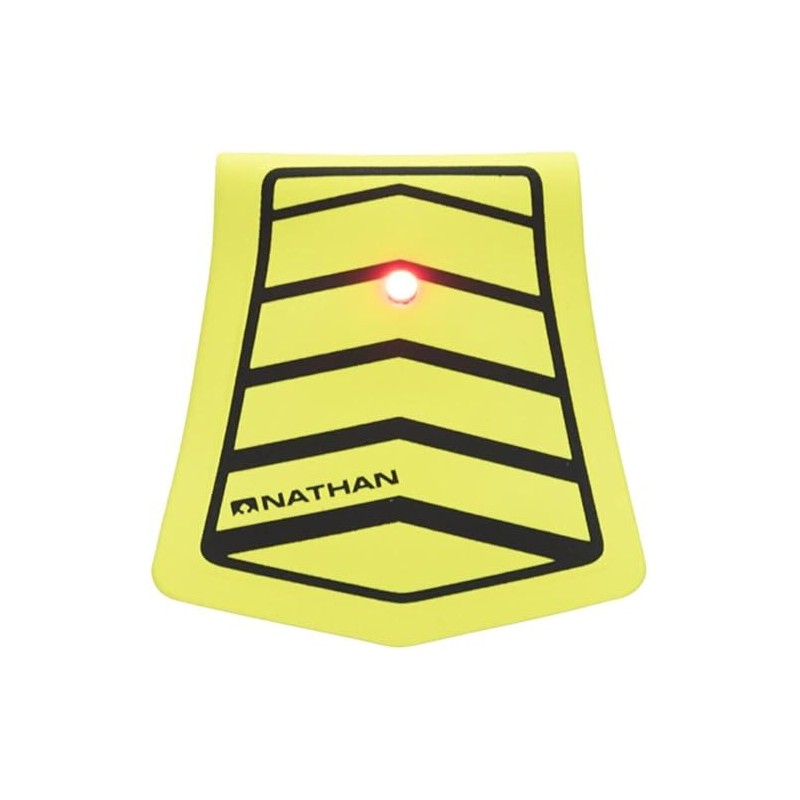 Nathan Mag Strobe Clip on, Safety Yellow/Black