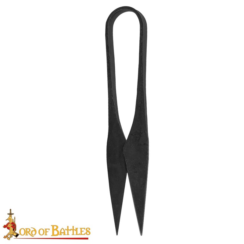 Lord Of Battles Iron Scissors Hand-Forged Iron Thread Snips/Sheers Fully