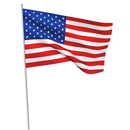American Flag, US Cheering Flag, Stars and Stripes Flag, Sports Festival, Soccer Cheering, Race, Sports Spectator, Flag, Large, Polyester Flag, Event, Ceremony, Holiday, New Year, Interior Decoration,