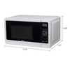 Avanti MT7V0W Microwave Oven 700-Watts Compact with 6 Pre Cooking
