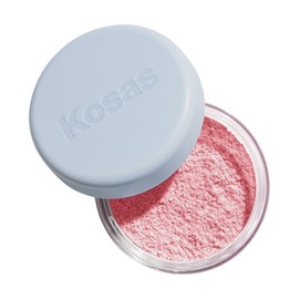 Kosas Polvos Sueltos Cloud Set: Polvos Translúcidos Fijadores Y Difuminadores Sin Talco En Color Caramelo Translúcido() Rosa ultra transparente