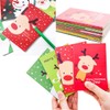 Osuter Christmas Notebook, Pack of 20 Mini Notepads, Small Cartoon