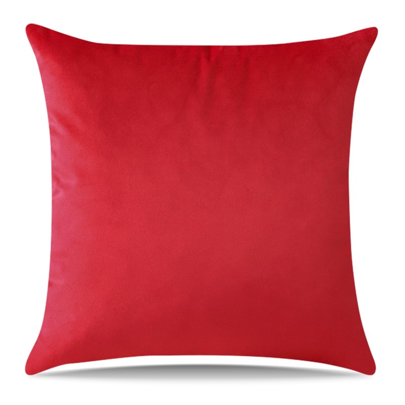 Artscope Luxury Velvet Cushion Covers Decorative Square Pillowcases Soft Solid