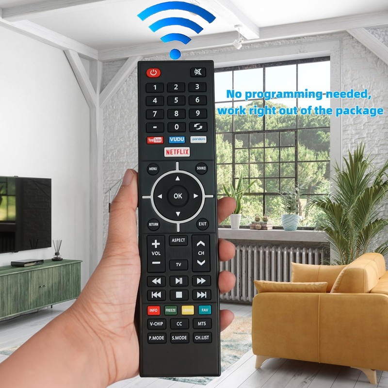 Universal Replacement Remote Control Fit for Element LED LCD HD
