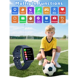 Mgaolo Kids Smart Watch 1.85" Upgrade - Fitness Tracker with Heart Rate Sleep Monitor, 100+ Sports Modes, 12 Puzzle Games, Activity Tracker for Boys Girls Outdoor Fun (Pink)