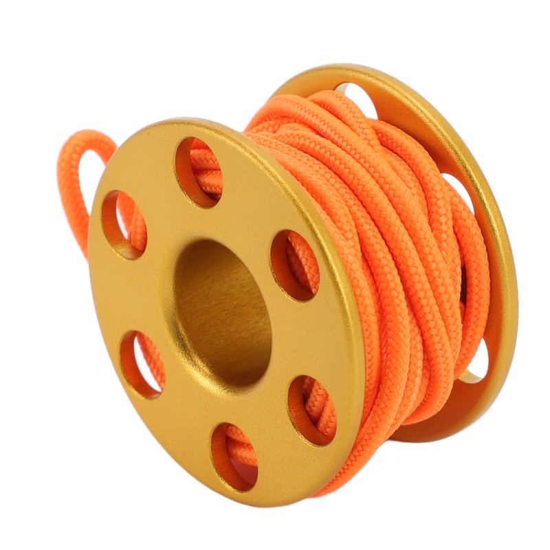 Scuba Diving Finger Reel Aluminum Alloy Mini Finger Spool Reel