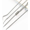 RICISUNG Toothpick Case, Set of 4, Toothpick, Titanium Alloy Toothpick