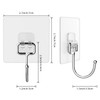Large Hooks for Hanging Heavy-Duty 44Ib(Max) 10 Packs, Wall Hangers