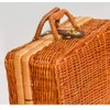 Myth Square: Picnic Basket, Hand Held Size, Lid Included, Travel,
