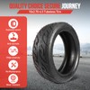 10x2.70-6.5 Scooter Tire,70/65-6.5 Tubeless Tire Electric Scooter Tires with Angled