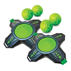 Diggin Slimeball Dodgetag Game Set. Slime Dodge-Balls & Target Tag Vests For Kids,Green