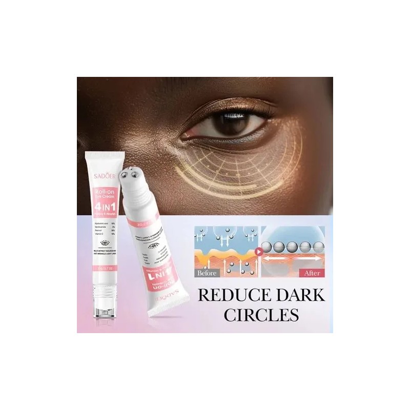 Suero Contorno De Ojos Anti-ojeras Despigmentante 4 En 1 Mixta