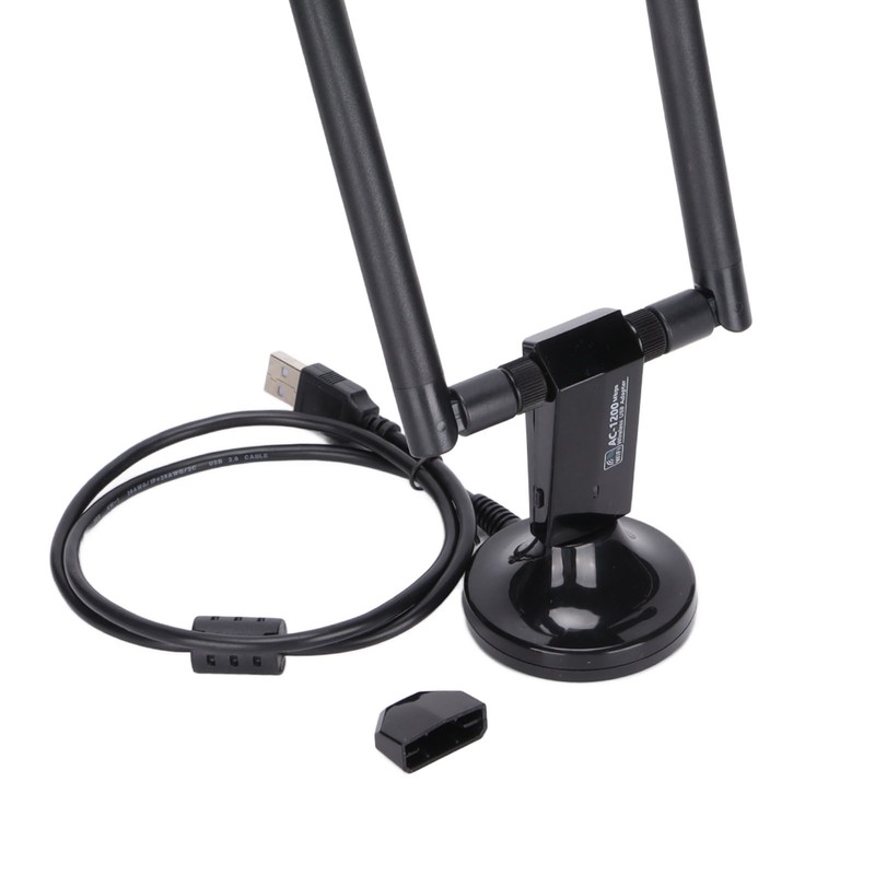 Wireless Network Card 1200Mbps Long Range Dual Band Wireless USB
