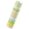 SEWACC Easter Washi Tape:12 Rolls Spring Flower Masking Tape Happy