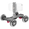 NEEWER Scaled Cámara Cuadro Dolly Slider con 10Kg Capacidad de