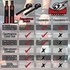 Lifting Wrist Straps + Wrist Wraps Combo for Weightlifting Fitness