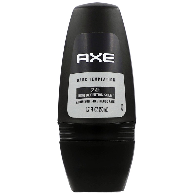 Axe Dark Temptation Roll-on Deodorant, Black, 1.7 Fluid Ounce, Pack
