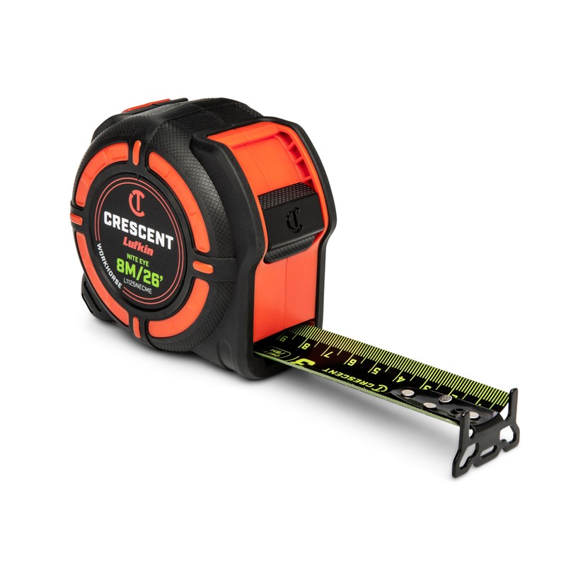 Crescent Lufkin 25 Ft. WORKHORSE NITE EYE Tape Measure |