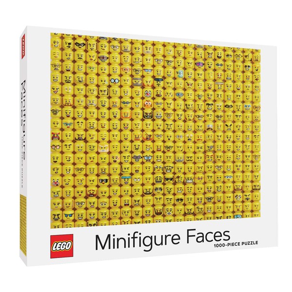 Abrams & Chronicle 10193 Minifigure Faces Accessories, Multi-Colour
