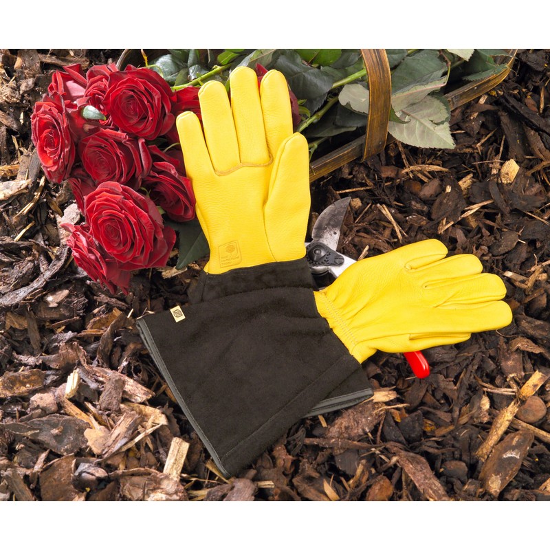Gold Leaf TOUGH TOUCH Deluxe Deerskin Leather RHS Thorn Resistant