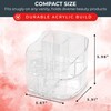 Masirs Small Rotating Makeup Organizer - Mini Yet Spacious Cosmetic