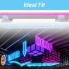 YAFIYGI 50PCS Rope Light Clips Secure Mounting Holders Transparent PP
