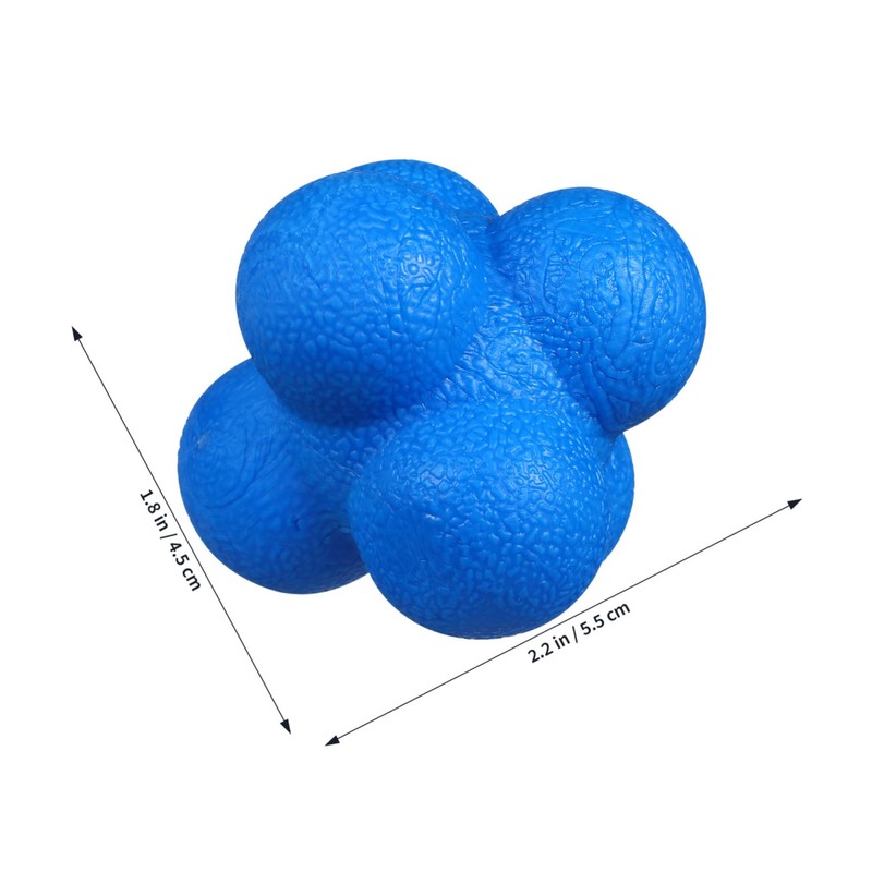 BESPORTBLE 6 Pcs Reaction Ball Hexagon Ball High Elasticity Child