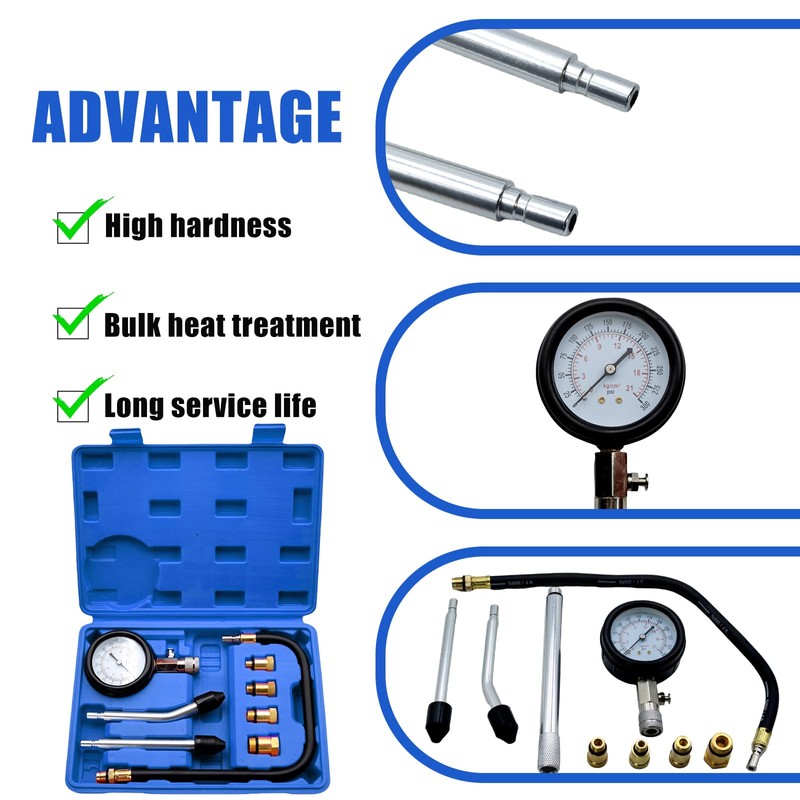 Compression Tester Set, Aicharynic Compression Tester Kit, Compression Gauge, Spark